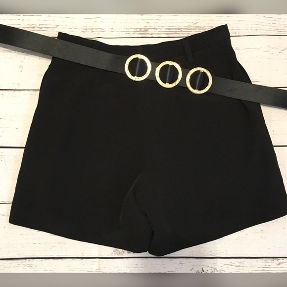 Tempo Paris Black Shorts Size 6 - Picture 2 of 4